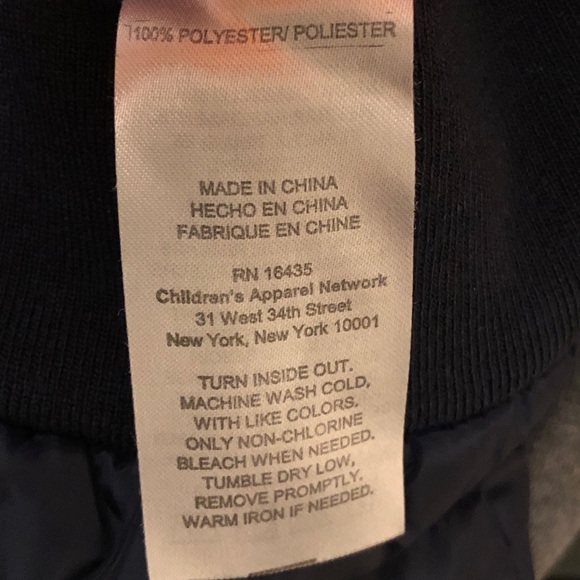 Boys P.S. from Aeropostale Water-Resistant Puffer Jacket, Sz. 10 - Picture 6 of 6